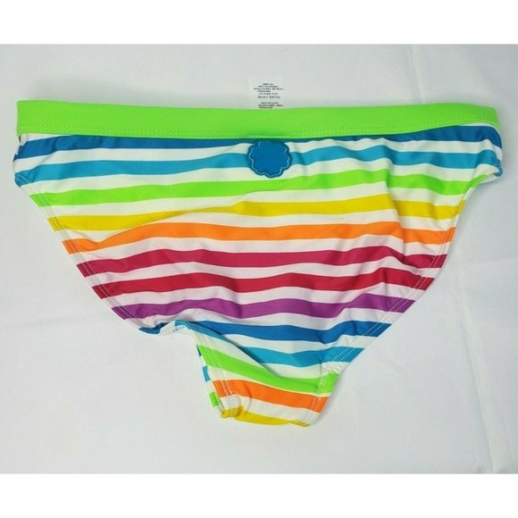 Angel Beach Girls 14/16 2 Piece Swimsuit Set RN 103658 Multi Colored - Picture 8 of 11